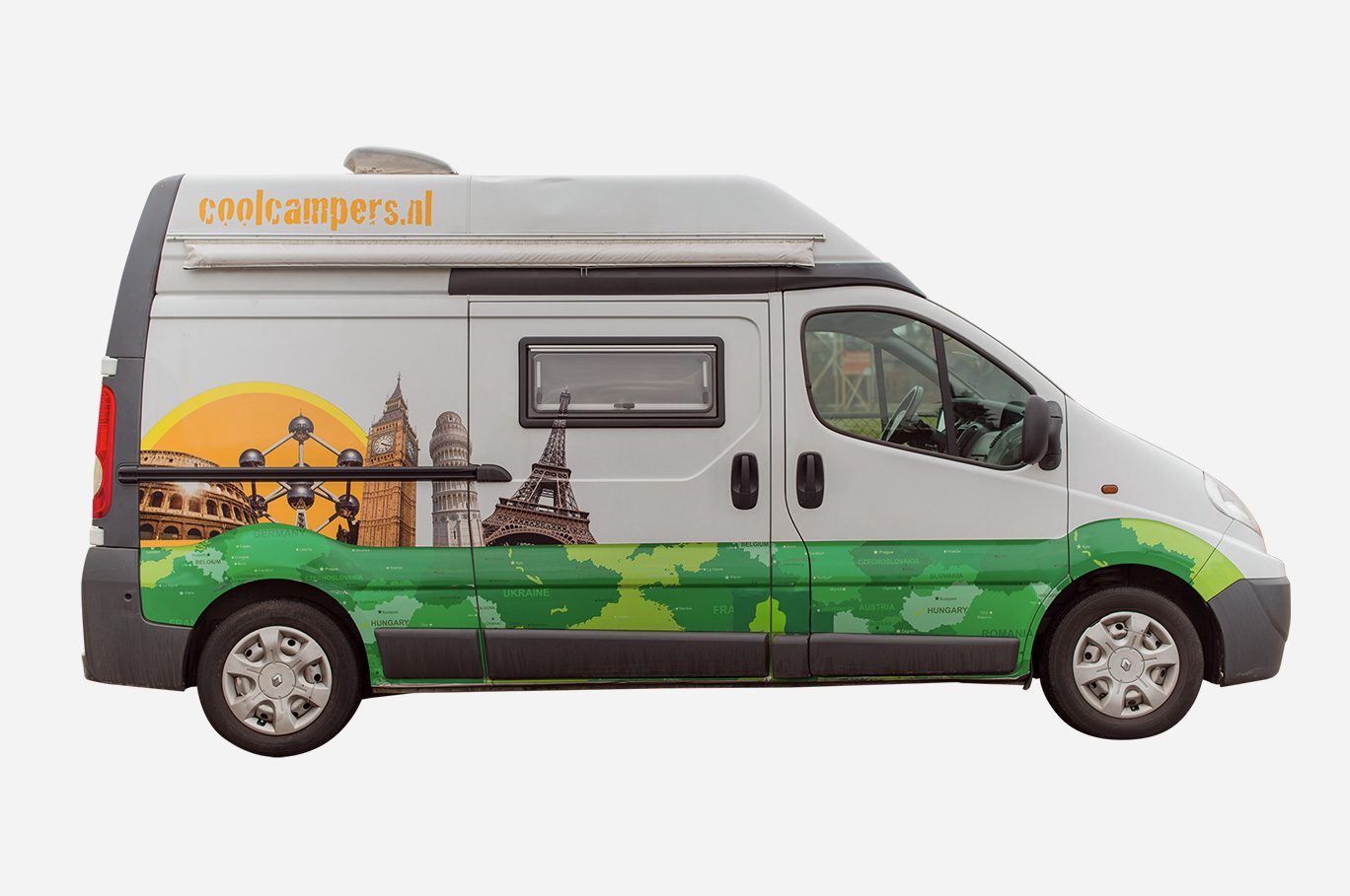 energie Geweldige eik handel Type 2 (3 seats and 2 sleeping places) XXL bed - Coolcampers.nl