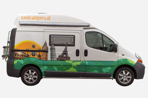 Type 4 (2 seats and 2 sleeping places) Compact Camper