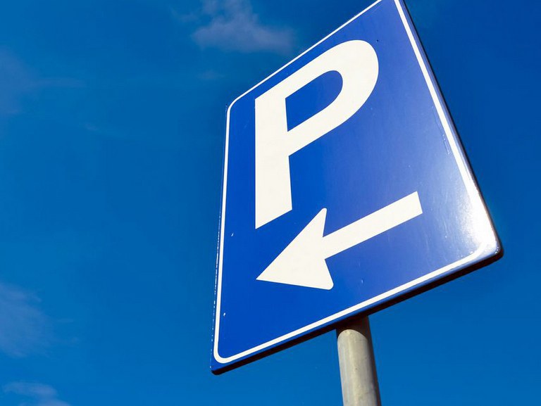 Parkeren bij onze loods